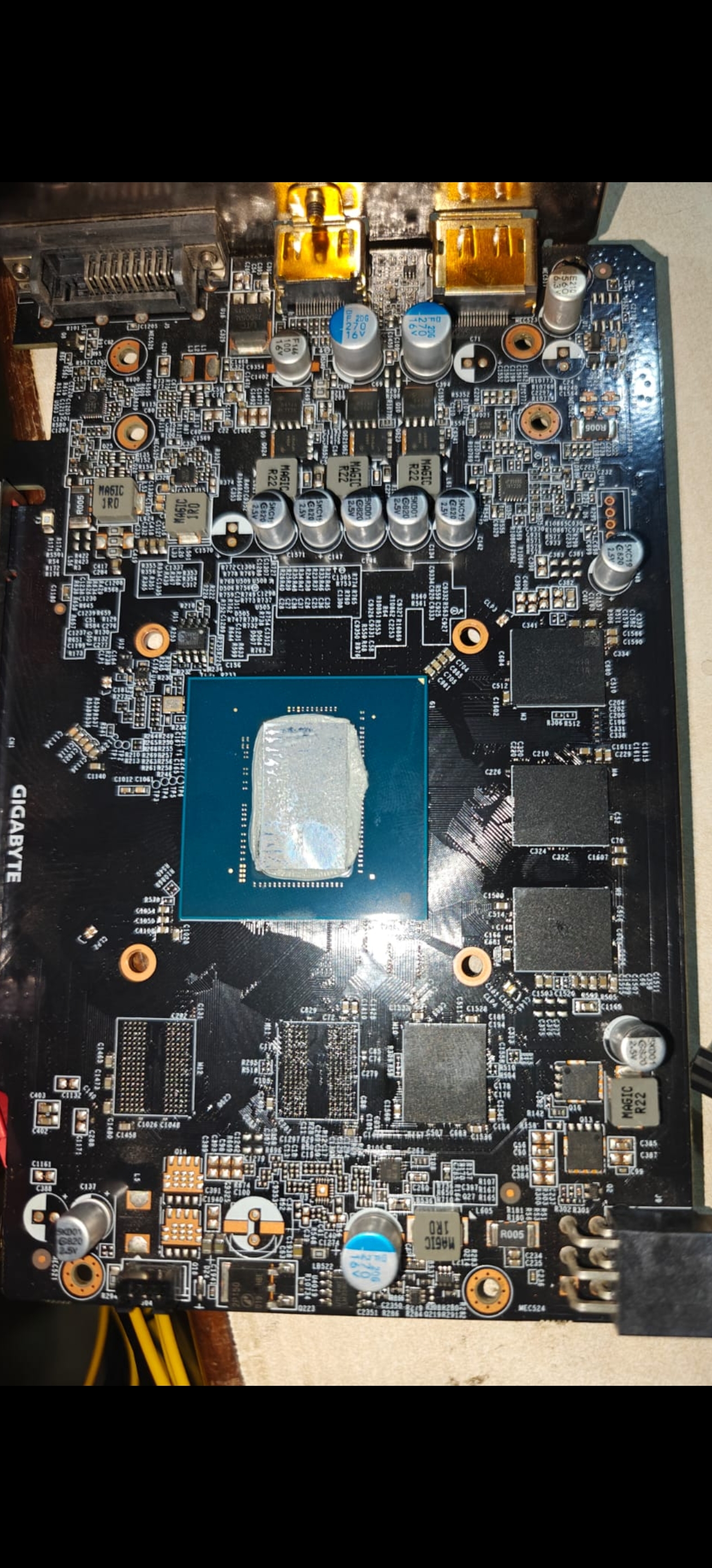 Gigabyte GTX 1650 Repair: No VMEM Voltage Fixed by Replacing the RT8237E Controller (88 EH)